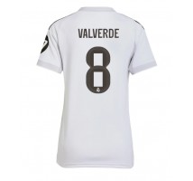 Real Madrid Federico Valverde #8 Koszulka Podstawowa damskie 2025-26 Krótki Rękaw